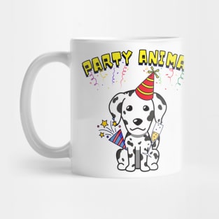 Party Animal Dalmatian Mug